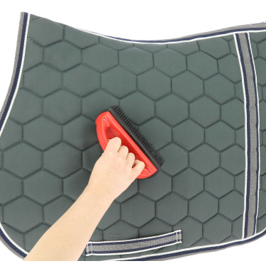 Gummibürste für Teppiche Rot / Schwarz