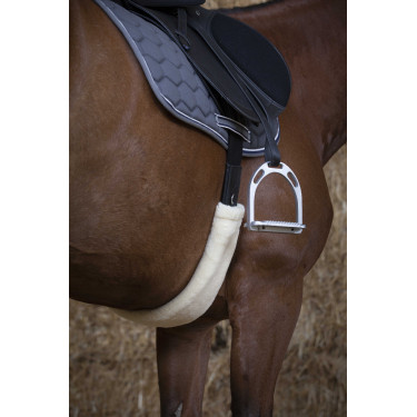 Gurtenschoner Equithème Teddy Ecru Beige