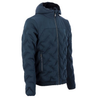 Steppjacke Pro Series Diagonal Marineblau
