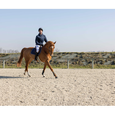 Steppjacke Pro Series Diagonal Marineblau