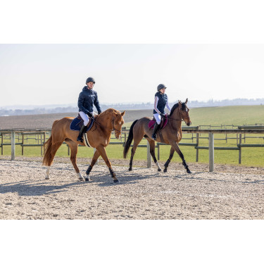 Steppjacke Pro Series Diagonal Marineblau