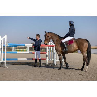 Steppjacke Pro Series Diagonal Marineblau