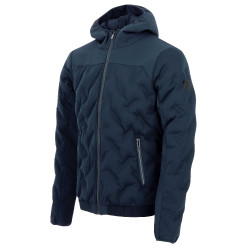 Steppjacke Pro Series Diagonal Marineblau
