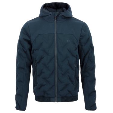 Steppjacke Pro Series Diagonal Marineblau