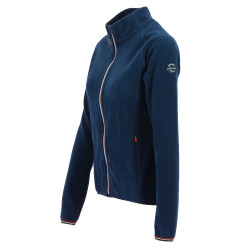 Fleecejacke Equithème Lena Marineblau
