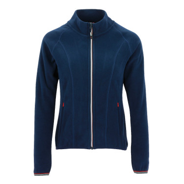 Fleecejacke Equithème Lena Marineblau
