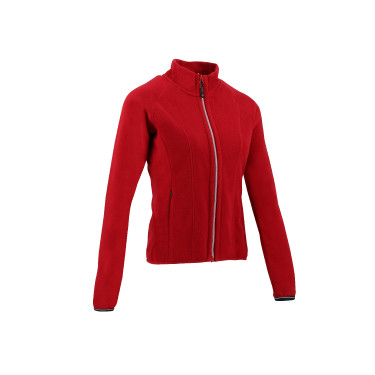 Fleecejacke Equithème Lena Kirsche Rot Fleecejacke Equithème Lena Kirsche Rot