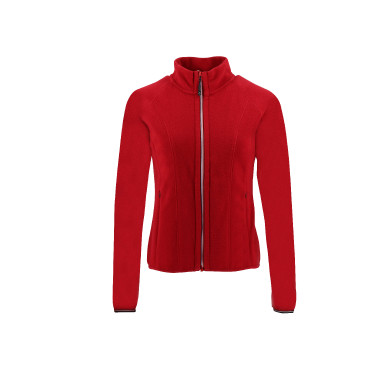 Fleecejacke Equithème Lena Kirsche Rot Fleecejacke Equithème Lena Kirsche Rot
