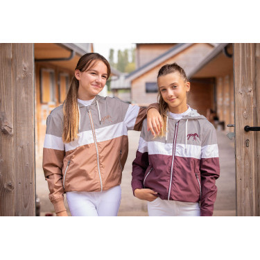Blouson Pénélope Celecce Karamell / Grau Braun
