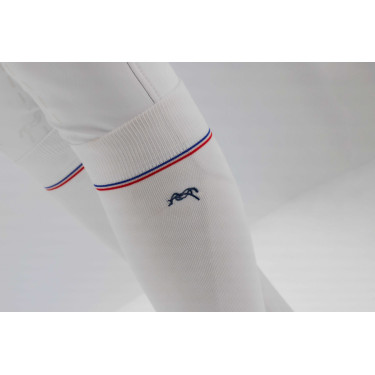 Pénélope Luxe Socken Weiß Wei&szlig;