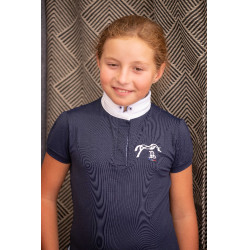 Wettkampf-Poloshirt Eden by PL Madrid Marineblau