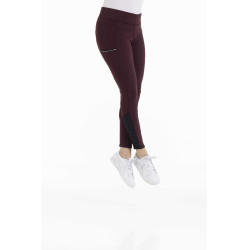 Pull-on Equithème Brigitte Silikon-Vollbesatz Bordeaux