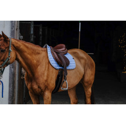 Satteldecke Equithème Orion Himmelblau