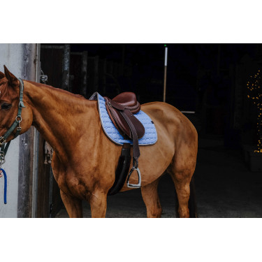 Satteldecke Equithème Orion Himmelblau
