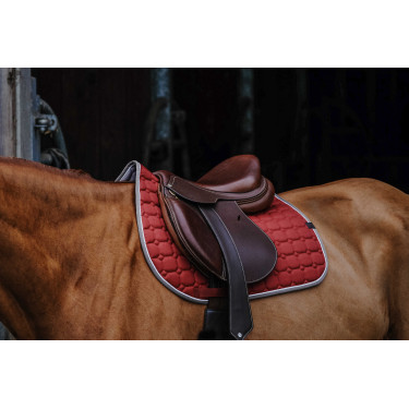 Satteldecke Equithème Orion Kirsche Rot