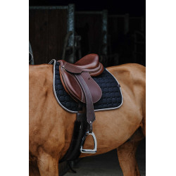 Satteldecke Equithème Orion Schwarz