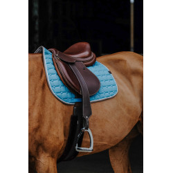 Satteldecke Equithème Orion Türkis Blau