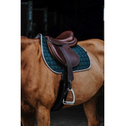 Satteldecke Equithème Orion Dunkelgrün Grün Satteldecke Equithème Orion Dunkelgrün Grün