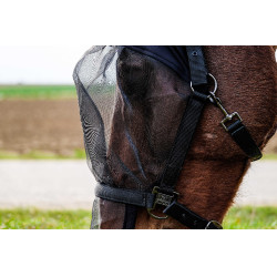 Halfter + UV-Schutzmaske Equithème Schwarz