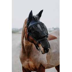 Halfter + Maske Equithème Schwarz