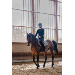 Pull-on Equithème Flora Silikon-Vollbesatz Schwarz