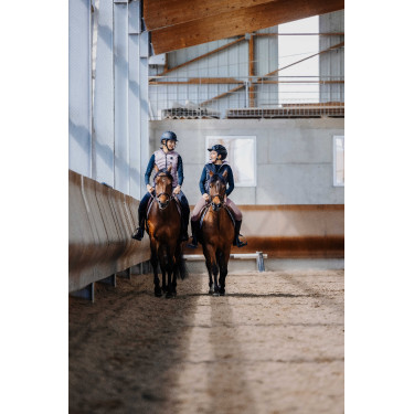 Pull-on Equithème Flora Silikon-Vollbesatz Schwarz