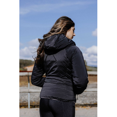 Pull-on Equithème Flora Silikon-Vollbesatz Schwarz