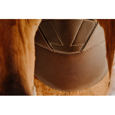 Gurt mit Magnetbauchlatz Norton Havanna Braun