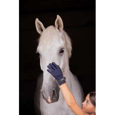 Eden Handschuhe by Pénélope Winter Marine Marineblau