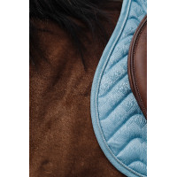 Satteldecke Equithème Brokat Marine Marineblau Satteldecke Equithème Brokat Marine Marineblau