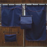 Großes Boxenvorhang-Modell Canter Marineblau Großes Boxenvorhang-Modell Canter Marineblau