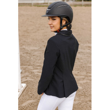 Turnierjacke Equithème Sydney Damen Schwarz