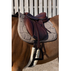 Satteldecke Equithème Shiny Hellbraun Satteldecke Equithème Shiny Hellbraun