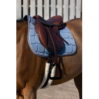 Satteldecke Equithème Shiny Weiß Weiß Satteldecke Equithème Shiny Weiß Weiß