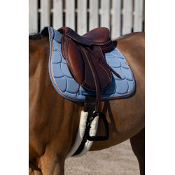 Satteldecke Equithème Shiny Blau