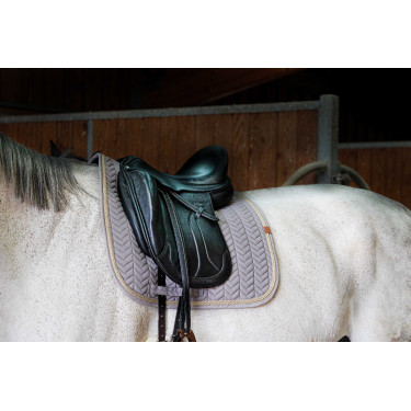 Satteldecke Equithème Softy Grau Satteldecke Equithème Softy Grau