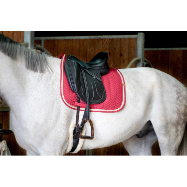 Satteldecke Equithème Softy Bordeaux