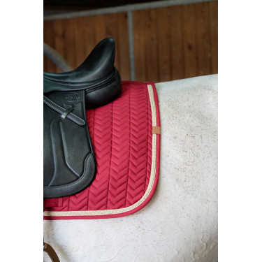 Satteldecke Equithème Softy Bordeaux