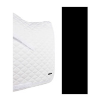 Dressur-Schabracke Lami-Cell Midnight Weiß Wei&amp;szlig;
