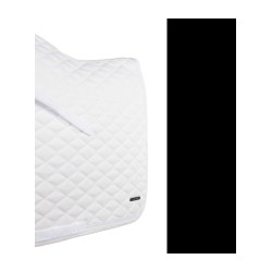 Dressur-Schabracke Lami-Cell Midnight Weiß Wei&amp;szlig;