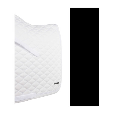 Dressur-Schabracke Lami-Cell Midnight Weiß Wei&amp;szlig;