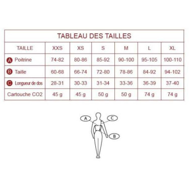 Airbag-Weste Spark Hippodrome Schwarz