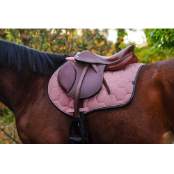 Satteldecke Equithème Quadri Pink Rosa Satteldecke Equithème Quadri Pink Rosa