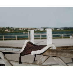 Equithème Pro Air Stoßdämpfer Schokolade Braun