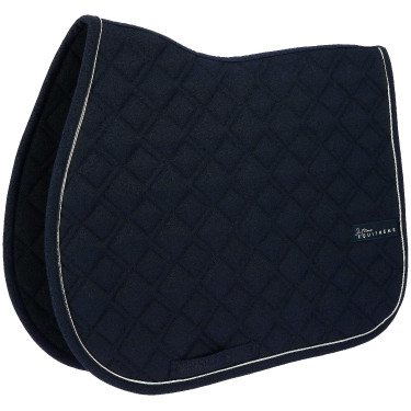 Satteldecke Je t'aime Equithème Mirror Marineblau Satteldecke Je t'aime Equithème Mirror Marineblau
