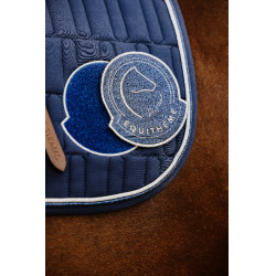 Satteldecke Je t'aime Equithème Compet Blau