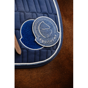 Satteldecke Je t'aime Equithème Compet Blau
