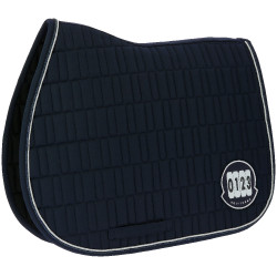 Satteldecke Je t'aime Equithème Compet Blau