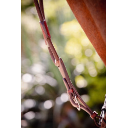 Martingalschieber Pénélope Bip Light US elastisch Haselnuss Braun