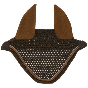 Fliegenhaube Equithème Hexalight Braun